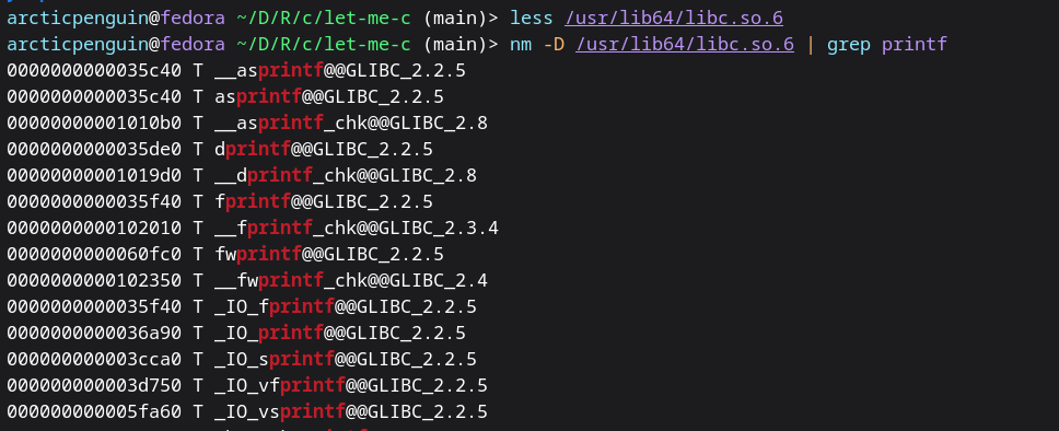 GNU libc