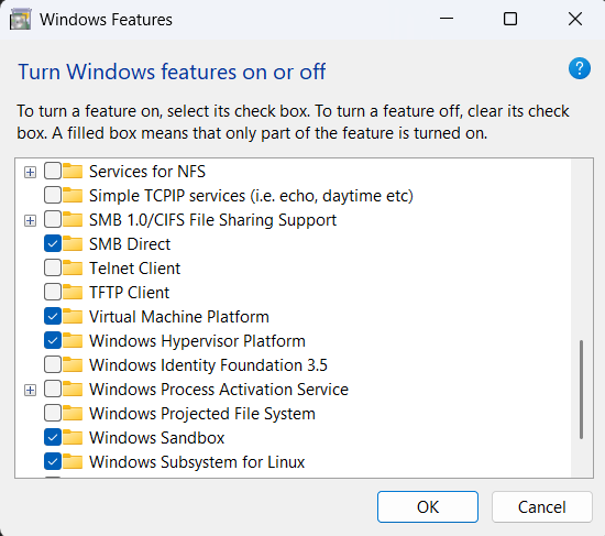 Windows Feature